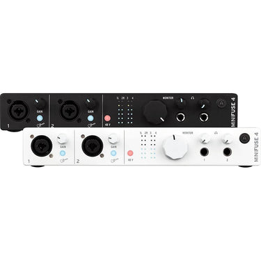 Arturia MiniFuse 4 Portable 4x Input USB-C MIDI Audio Interface White Renewed