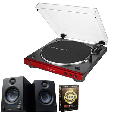 Audio-Technica Fully Automatic Belt-Drive Bluetooth Stereo Turntable + 26 Month Protection Pack