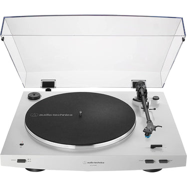Audio-Technica Fully Automatic Wireless Belt-drive Turntable - White + 26 Month Protection Pack