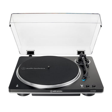 Audio-Technica AT-LP70XBT-BS Wireless Turntable + Eris 3.5BT Monitors + 2 YR Warranty Bundle