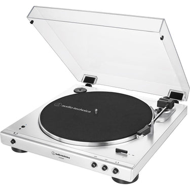 Audio-Technica Fully Automatic Wireless Belt-Drive Turntable + Speakers Bundle
