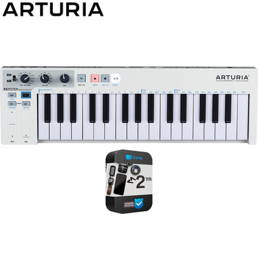 Arturia KeyStep 32-Key MIDI Controller and Keyboard White + 2 Year Warranty