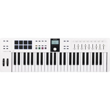 Arturia KeyLab Essential 49 mk3 49-Key USB MIDI Controller Keyboard + 2 YR Warranty Kit