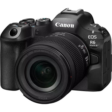 Canon EOS R6 Mark III Mirrorless Camera with RF 24-105mm F4-7.1 IS STM Lens Kit Bundle
