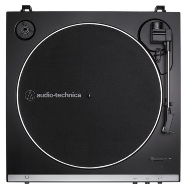 Audio-Technica Fully Automatic Belt-Drive Turntable 33-1/3 & 45 RPM + Studio Monitors, Pair