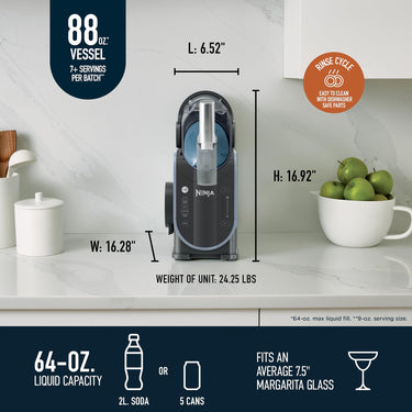 Ninja FS301 SLUSHi 88 oz. Frozen Drink & Slushie Machine - Renewed