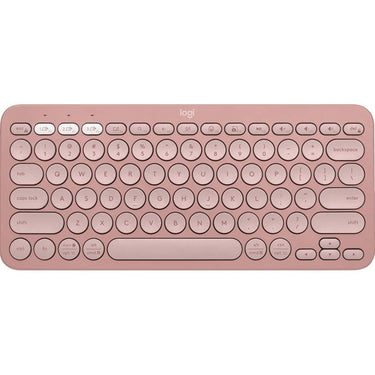 Logitech Core Pebble Keys 2 K380S Wireless Keyboard in Tonal Rose - 920-011777