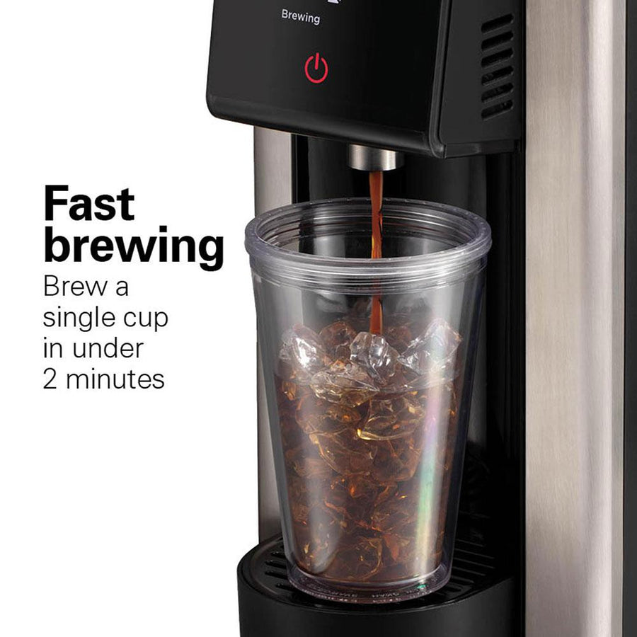 Hamilton Beach  FlexBrew 5-in-1 Coffee Maker (R49965) - Black - Factory Refurbished