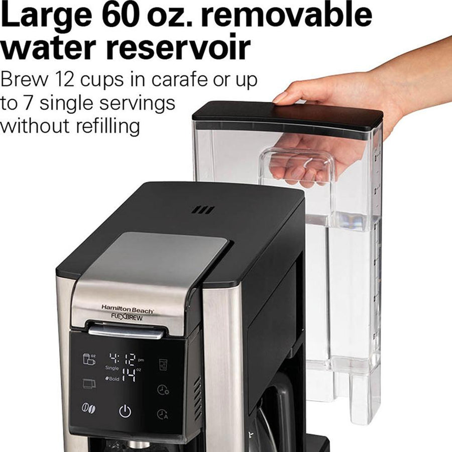 Hamilton Beach  FlexBrew 5-in-1 Coffee Maker (R49965) - Black - Factory Refurbished