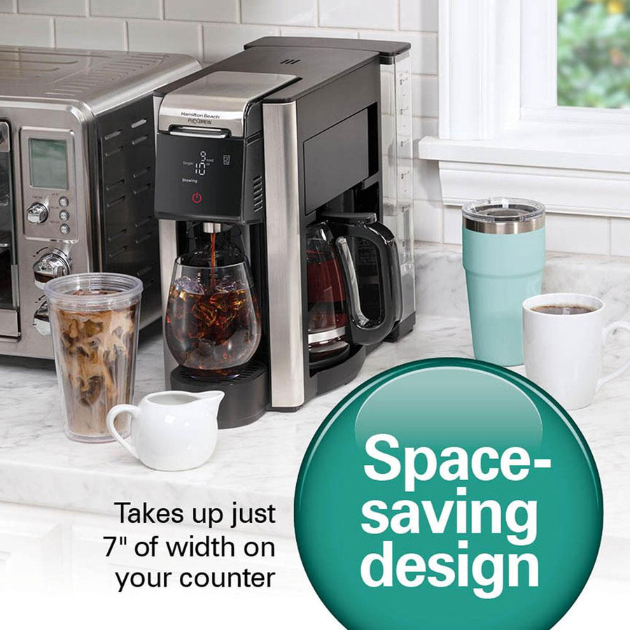 Hamilton Beach  FlexBrew 5-in-1 Coffee Maker (R49965) - Black - Factory Refurbished