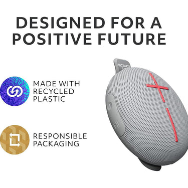 Logitech Core Ultimate Ears Mini Roll Bluetooth Speaker in Revive Grey - 984-002025