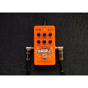 Electro-Harmonix Bender Royale Germanium Fuzz Pedal, Orange
