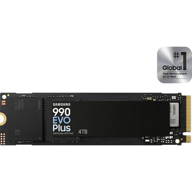 Samsung MZ-V9S4T0B 990 EVO Plus 4 TB SSD Gen4 NVMe M.2 (2-Pack)