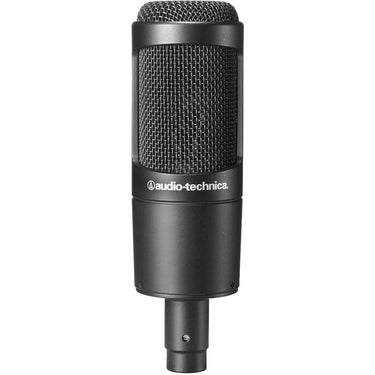 Audio-Technica Cardioid Condenser Microphone AT2035 w/ Warranty + Accessories Bundle