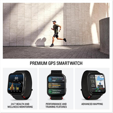 Garmin Venu X1 Premium GPS Smartwatch, Black Titanium w/ Warranty + Accessories Bundle