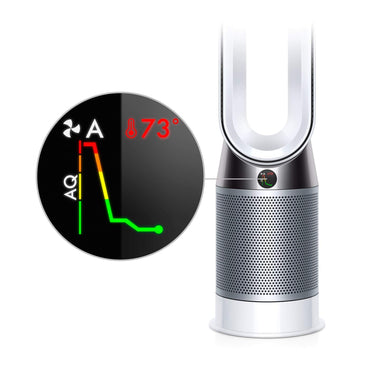 Dyson Pure Hot+Cool HP4A Air Purifier Heater Fan White/Silver - Refurbished