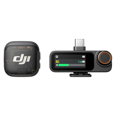 DJI Mic 3 (1 TX + 1 RX) Advanced Mini Wireless Microphone + 2x Deco Mic Bundle