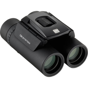 OM Systems Olympus 10x25 WP II Waterproof Roof Prism Binoculars; Black (V656020BU000)