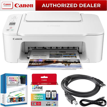 Canon PIXMA TS3720 Wireless All-in-One Printer Printing Copy Fax Scanner Bundle