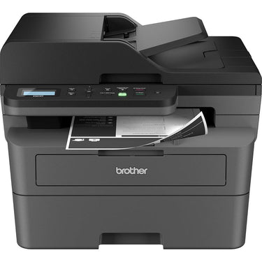 Brother DCP-L2640DW Monochrome Laser Printer with 26-Month Plan, HDMI & USB Cables
