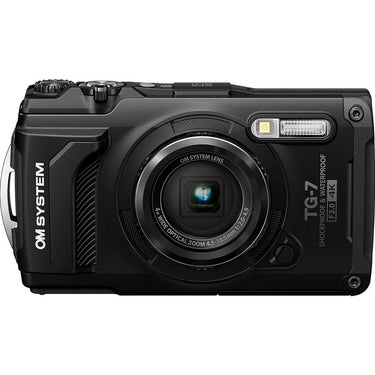 OM SYSTEM Olympus Tough TG-7 4K Underwater Camera Bundle with Housing and 64GB Card