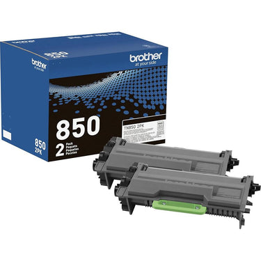 Brother High-Yield Toner Black (Twin Pack) with Tech Smart USA Printer Softwares