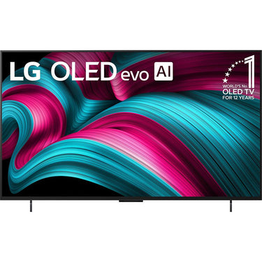 LG 42" C5 Series OLED evo 4K UHD Smart webOS TV (2025) w/ 1 YR Warranty Bundle