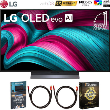 LG 83 Inch Class C5 Series OLED Smart webOS TV 2025 + 26 Month Protection Bundle