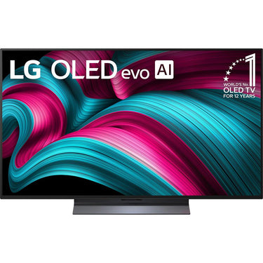 LG 48" C5 Series OLED evo 4K UHD Smart webOS TV (2025) w/ 4 Year Warranty Bundle