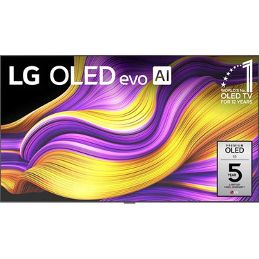LG 83" G5 OLED evo 4K UHD TV with One Wall Design (2025) w/ 4 Year Warranty Bundle