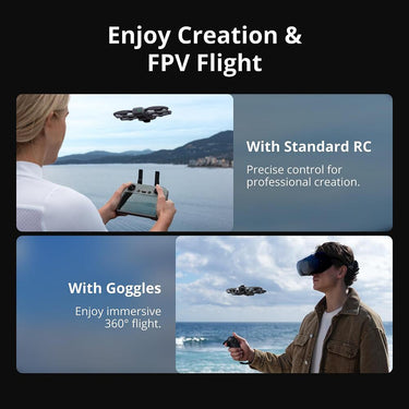 DJI Avata 360 Fly More Combo, 8K 360-Degree FPV Drone (DJI RC 2)