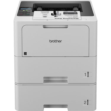 Brother Business Monochrome Laser Printer White + Brother Toner Cartridge Black