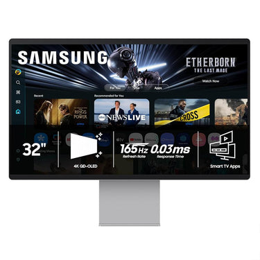 Samsung 32" OLED M9 (M90SF) 4K QD-OLED Monitor + 26 Months Protection Bundle