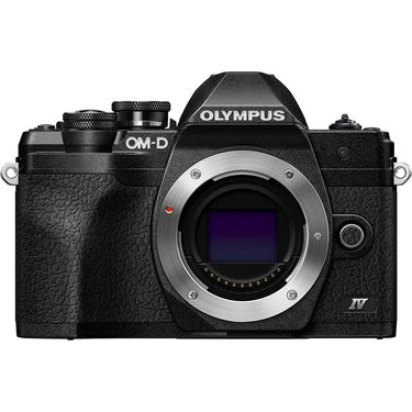 OM SYSTEM Olympus Mark IV 20MP Digital Camera Body Black with 64GB Bundle