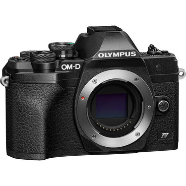 OM SYSTEM Olympus Mark IV 20MP Digital Camera Body Black with 64GB Bundle