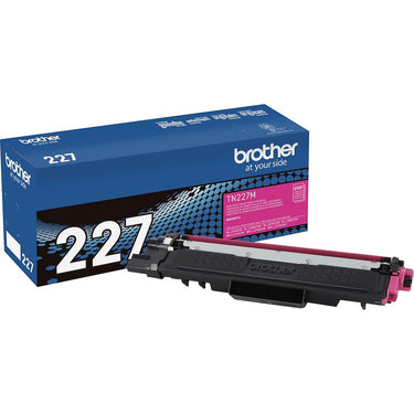 Brother Genuine TN227M High Yield Magenta Toner Cartridge