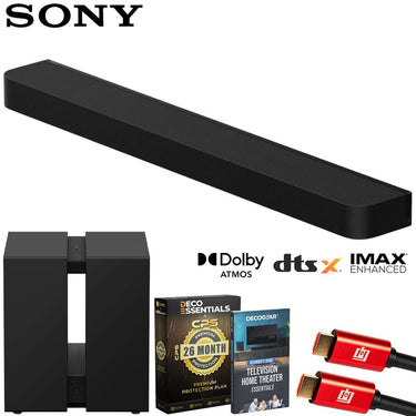 Sony BRAVIA Theater Bar 7 w/ BRAVIA Theatre Sub 9 + 26 Month Protection Bundle