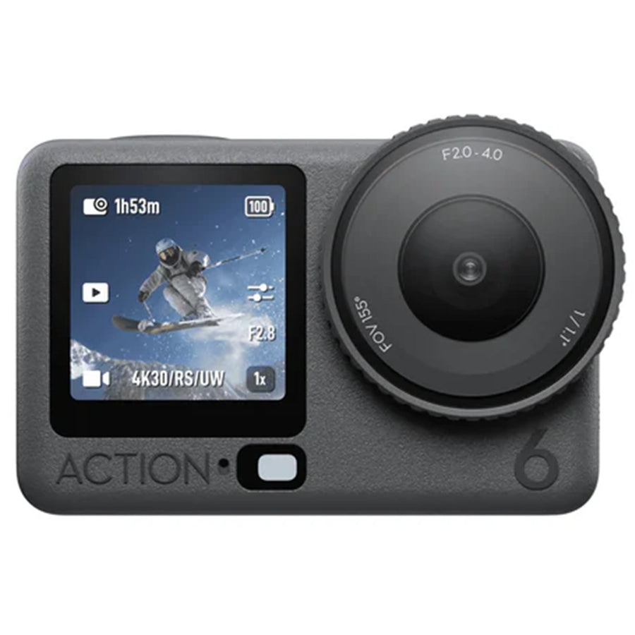 DJI Osmo Action 6 Adventure Combo, 4K120fps, 4h Battery +  Year Protection Plan