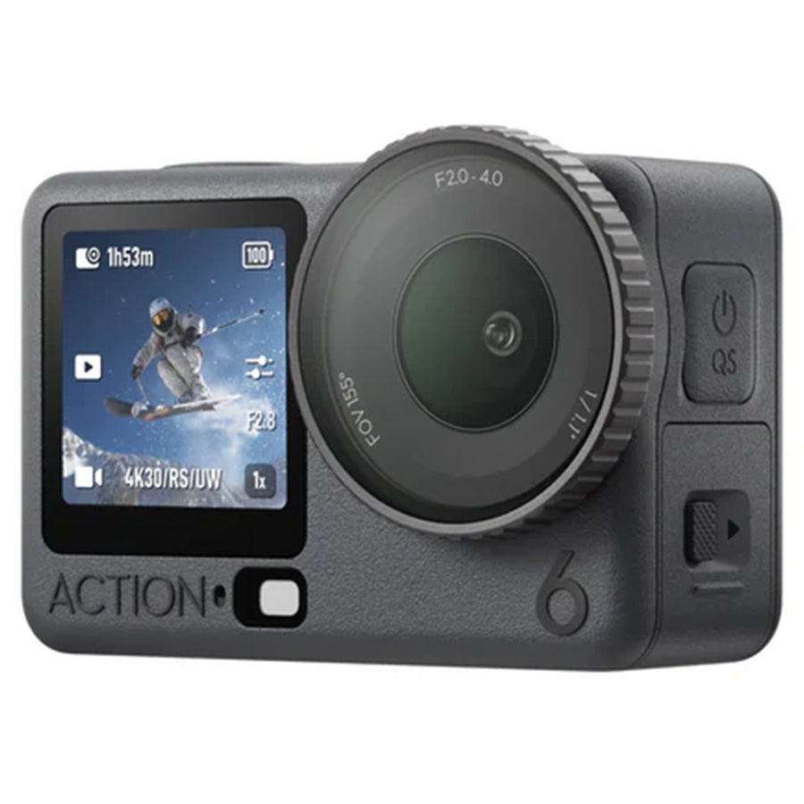 DJI Osmo Action 6 Adventure Combo, 4K120fps, 4h Battery +  Year Protection Plan