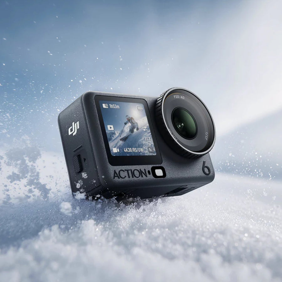 DJI Osmo Action 6 Adventure Combo, 4K120fps, 4h Battery +  Year Protection Plan
