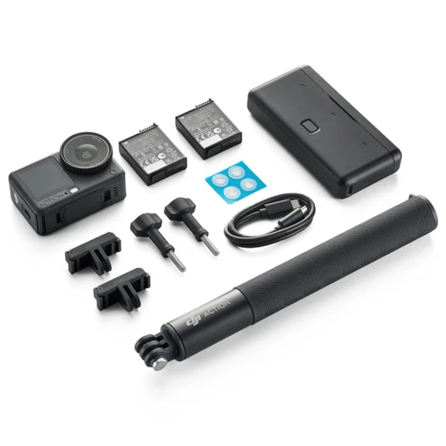DJI Osmo Action 6 Adventure Combo, 4K120fps, 4h Battery +  Year Protection Plan