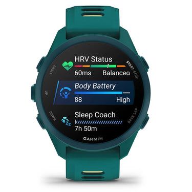 Garmin Forerunner 170 Music, Teal Green/Citron
