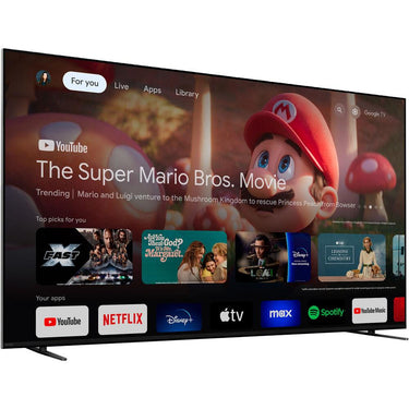 Sony BRAVIA 7 65" 4K QLED Mini-LED TV 2024, Refurbished w/Soundbar +Subwoofer Bundle