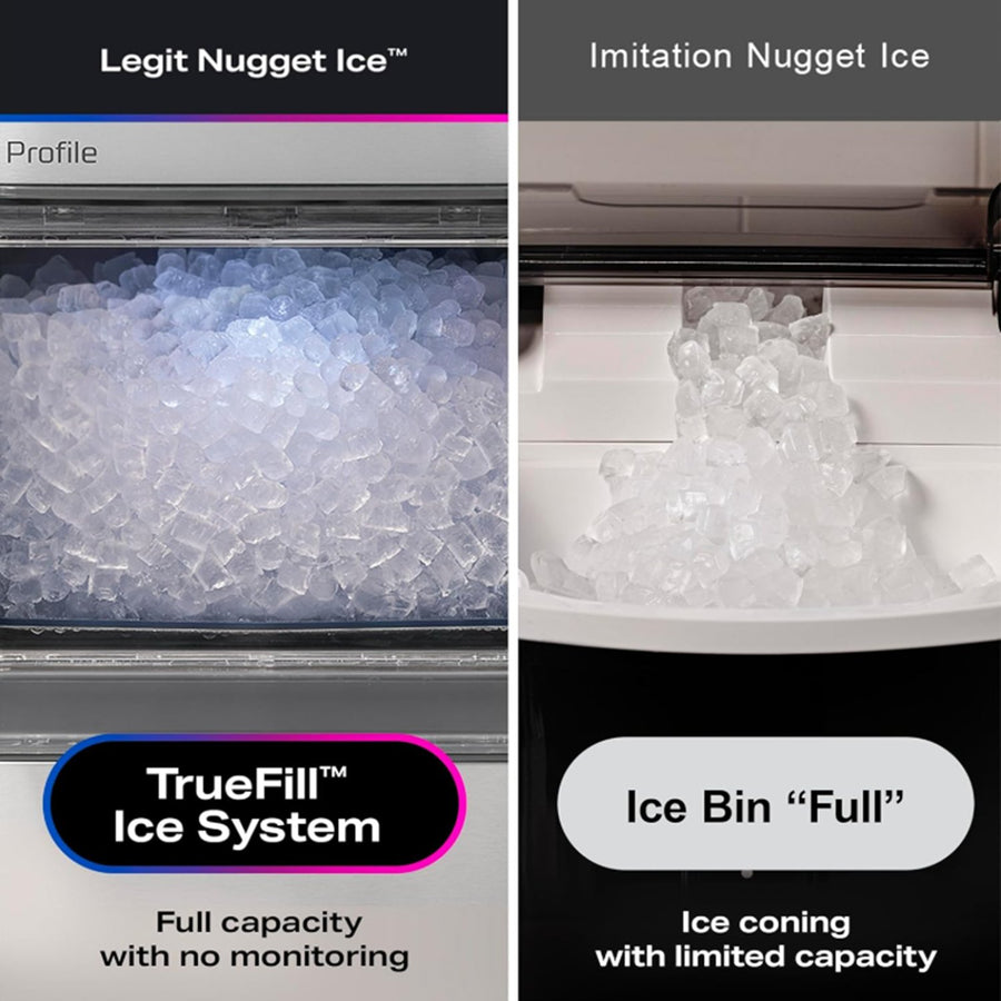 GE Profile Opal 2.0 Ultra Nugget Ice Maker with Scale Inhibiting Filter Refurbished