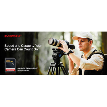 Sandisk NEW! 256GB Extreme PRO SD UHS-I V30 Memory Card, Up to 250MB/s Read (New 2026)