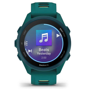 Garmin Forerunner 170 Music Teal Green/Citron with Charging Dock Bundle