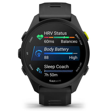Garmin Forerunner 70 Black with Deco Essentials Charging Dock Bundle