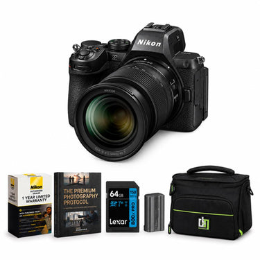 Nikon Z6 III Mirrorless Camera with 24-120mm f/4 S Lens Kit  + Deco Essentials eBook