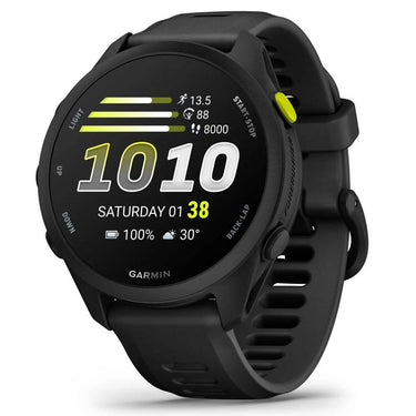 Garmin Forerunner 70 Black with Nylon Elastic Band Bundle