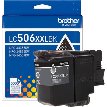 Brother Genuine LC506XXLBKS Super High Yield Black & C/M/Y Ink Cartridges+Guide